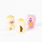 Pryž a ořezávátko na blistru - Plyšák