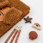 Trojhranné tužky a pryže s vůní čokolády 3 ks