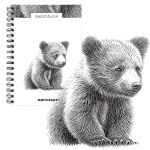 Skicovací notes B5 SP 60l čistý Medvěd