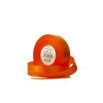 Atlasová stuha 38 mm oranžová - 03