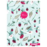 Sešit A5 54 listů Flowers linkovaný