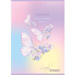 Sešit A4 54 listů Butterfly nelinkovaný