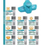 Dekorační děrovačka 2,5 cm - Okraje 25-25