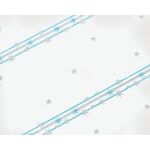 Vánoční celofán Stellina - modrý 100 x 130 cm