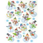 Samolepky s brokátem