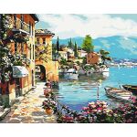 Plátno malířské - malování podle čísel Prázdniny