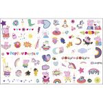 Omalovánky s tetováním - Prasátko Peppa 2876-3