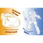 Omalovánky A4 s tetováním - Disney kluci