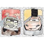 Omalovánky A4 maluj vodou Auta