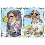 Omalovánky A4 maluj vodou Přání