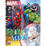 Omalovánky A4 vodové Marvel