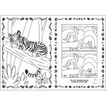 Omalovánky A4 se samolepkami - ZOO 4212-7