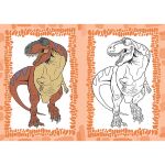 Omalovánky A5+ Dino 4571-5