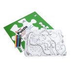 Puzzle FUNNY MAT - Cute Friends + pastelky zdarma