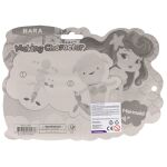 Plastelína / modelína NARA sada s vykrajovátky Mermaid