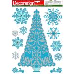 Vánoční fólie sklo 887538