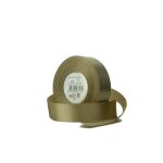 Atlasová stuha 38 mm hnědá - 17