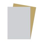 Papír 0,7x2m Monocolor silver gold  /50/