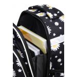 Školní batoh Turtle 16˝ DAISY BLACK