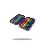 Penál 2 zipy Jumper ELISABETH - vybavený