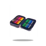 Penál 2 zipy Jumper ELISABETH - vybavený