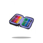 Penál 2 zipy Jumper MOOD - vybavený