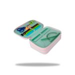 Penál 3 zipy Jumper Gradient Strawberry - vybavený