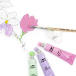 Akrylové barvy pastelové 12 ks KIDEA