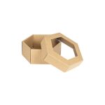 Dárková krabička HEX-2 nesložená