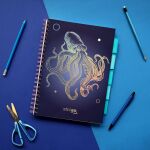 Blok A4/100l 80g Chobotnice spirála s rozřaďovačem