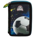 Penál 2 zipy vybavený - Fotbal