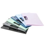 Dvojdeska STRIGO A4 s bočním klipem - šedá