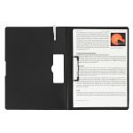 Dvojdeska STRIGO A4 s bočním klipem - černá