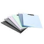 Dvojdeska STRIGO A4 s horním klipem - mentolová