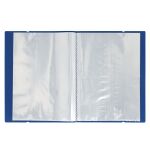 Katalogová kniho STRIGO A4 s gumou 20 l - tm. modrá