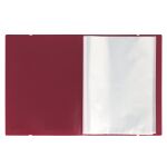 Katalogová kniho STRIGO A4 s gumou 40 l - kaštanová