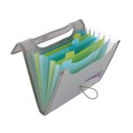 Složka A5 s 6 kapsami STRIGO šedá