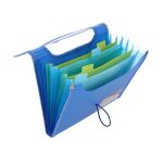 Složka A5 s 6 kapsami STRIGO modrá