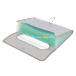 Složka A4 s 6 kapsami STRIGO šedá