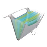 Složka A4 s 6 kapsami STRIGO šedá