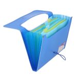 Složka A4 s 12 kapsami STRIGO modrá