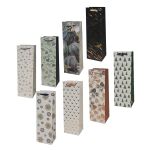 Vánoční papírová taška PAW na láhev