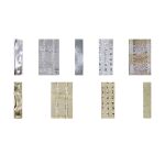 Vánoční stuhy s drátkem - stříbrnozlaté