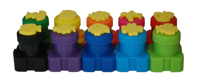 Colorino prstové barvy PATIO 10x20ml