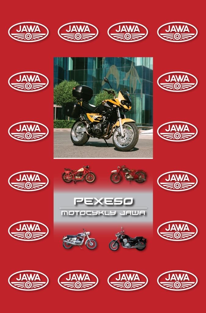 MP pexeso A4 Motocykly Jawa