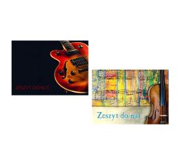 Notový sešit A4 16 listů Muzika