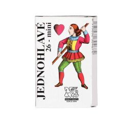 Hrací karty Mariáš jednohlavý mini – 1651