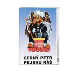 Hrací karty Černý Petr Pejsku náš – 1652