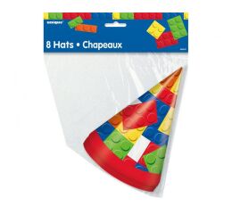 Párty čepička 18 cm  8 ks Stavebnice / kostky