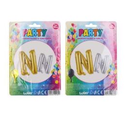 Balonky nafukovací ve tvaru písmene N